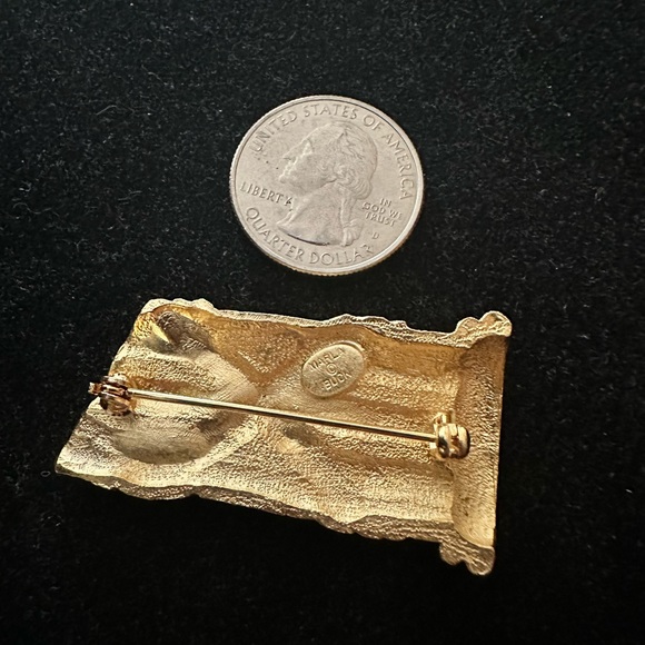 Marla Buck Vintage Brooch - Picture 3 of 3